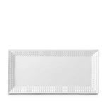 L'objet Perlee White Rectangular Platter