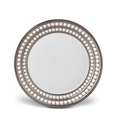 L'objet Perlee Platinum Bread Plate