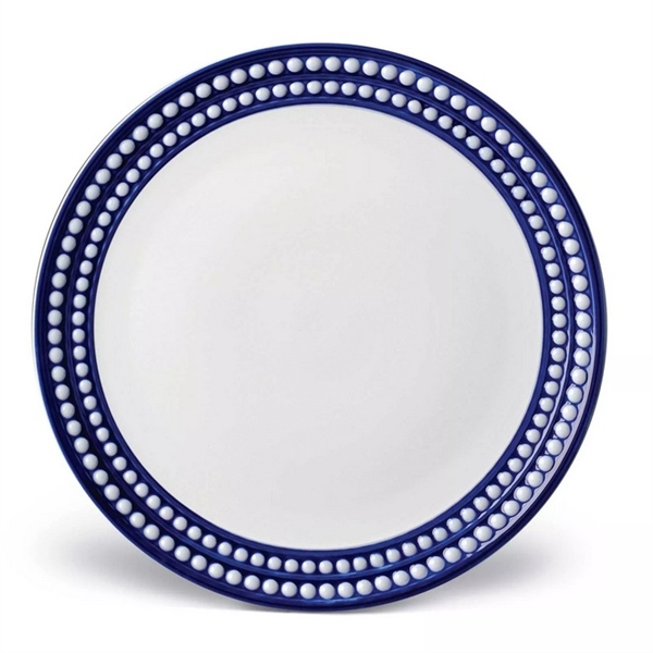 L'objet Perlee Blue Dessert Plate