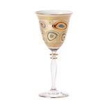 Vietri Regalia Cream Wine Glass