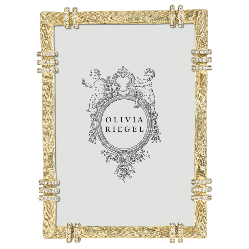 Olivia Riegel Cassini 5 x 7 Gold Photo Frame