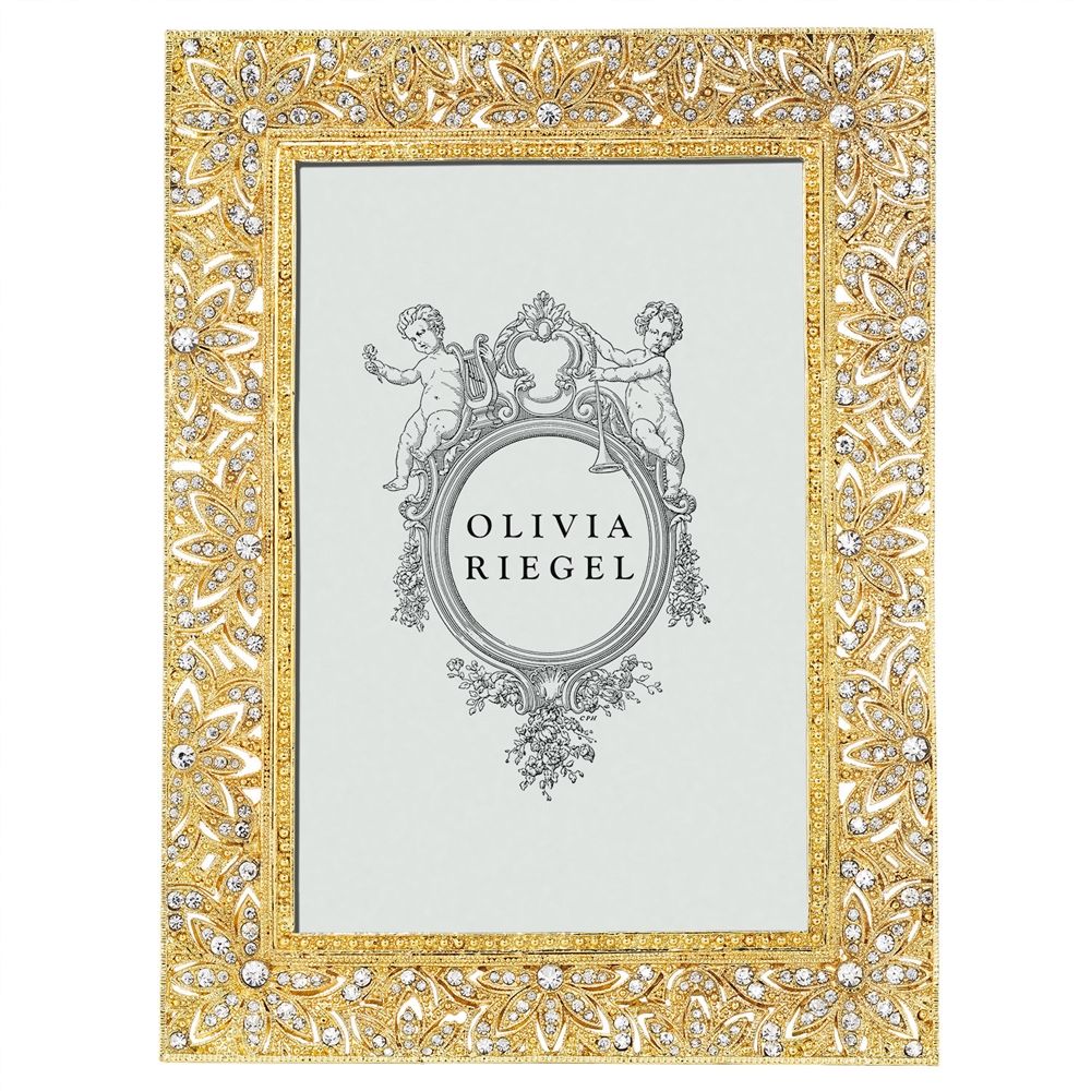Olivia Riegel Gold Windsor 4 x 6 Frame - Chelsea Gifts