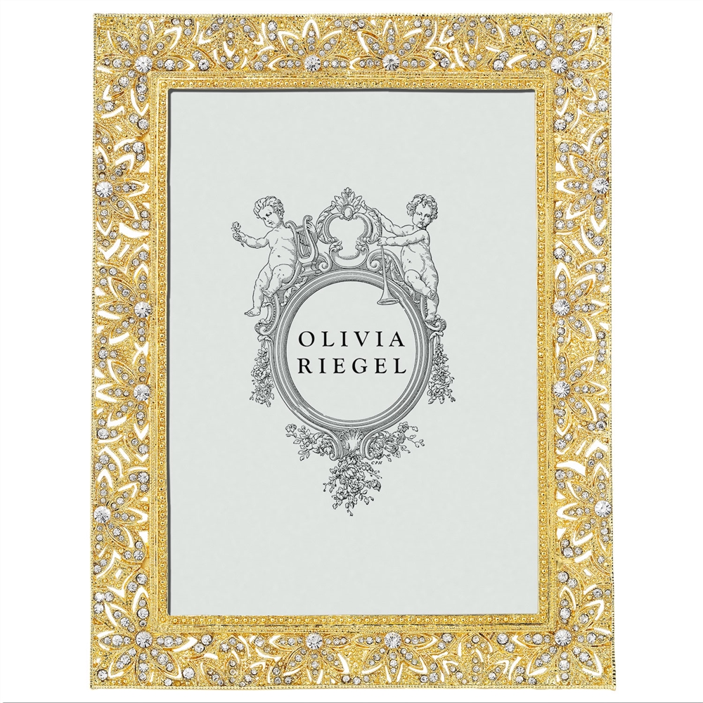 Olivia Riegel Gold Windsor 5 x 7 Frame - Chelsea Gifts