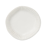 Vietri Incanto Stone White Stripe Dinner Plate