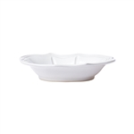 Vietri Incanto Stone White Baroque Pasta Bowl - SINC-W1104C