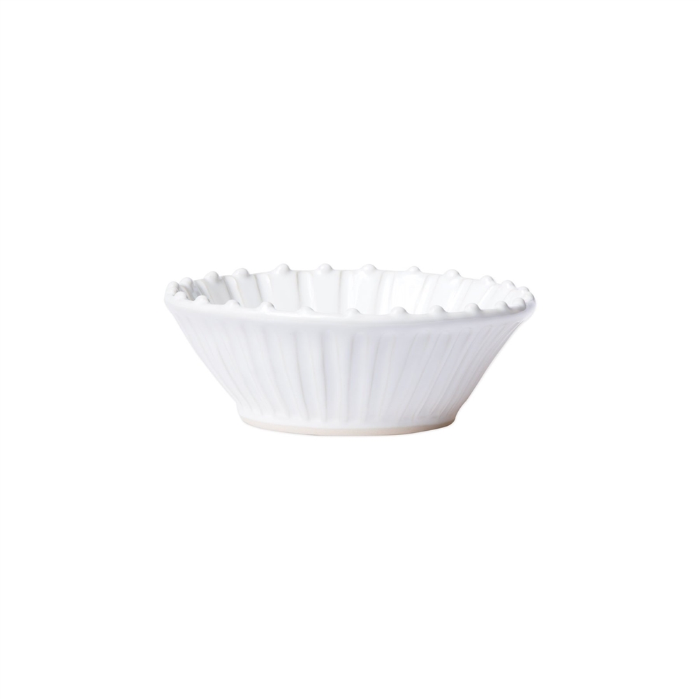 Vietri Incanto Stone White Stripe Cereal Bowl - SINC-W1105A