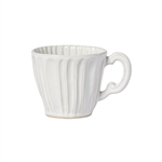 Vietri Incanto Stone White Stripe Mug - SINC-W1110A