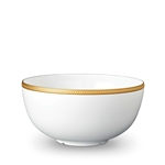 L'Objet Soie Tressee Gold Serving Bowl