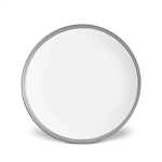 L'Objet Soie Tressee Platinum Dinner Plate