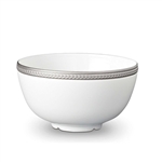 L'Objet Soie Tressee Platinum Cereal Bowl