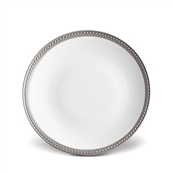 L'Objet Soie Tressee Platinum Bread and Butter Plate