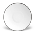 L'Objet Soie Tressee Platinum Coupe Bowl - Large