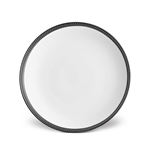 L'Objet Soie Tressee Black Dinner Plate