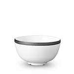 L'Objet Soie Tressee Black Cereal Bowl