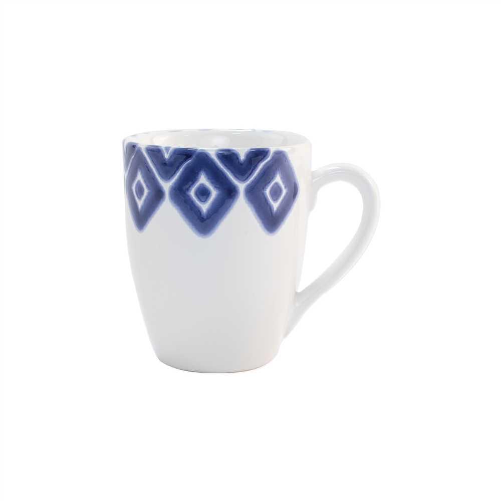 Vietri Santorini Diamond Mug - VSAN-003010A