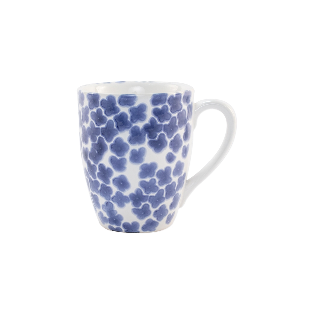 Vietri Santorini Flower Mug - VSAN-003010C