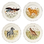 Vietri Wildlife Assorted Dinner Plates - Set of 4