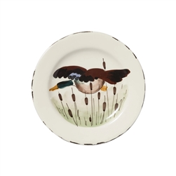 Vietri Wildlife Mallard Salad Plate - WDL-7801M