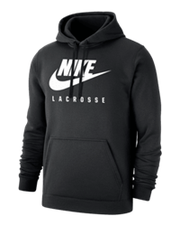 Nike Swoosh Lacrosse Men's Classic Hoodie - Black