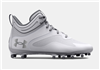 Men's UA Command MC Mid Lax Cleat - WT