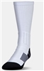UA Unrivaled Performance Socks - White - Large