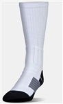 UA Unrivaled Performance Socks - White - Large