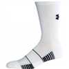 UA Team Crew Socks White/Black