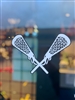 Lacrosse Car Decal