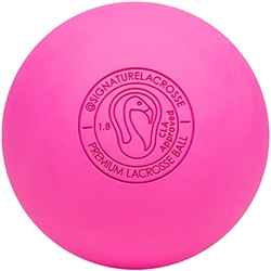 Signature Lacrosse Ball - Neon Pink