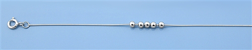 Silver Anklet