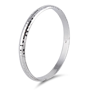 Silver Bangle Bracelet