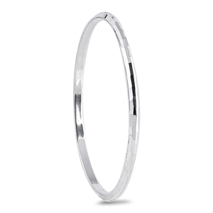 Silver Bangle Bracelet - $6.93