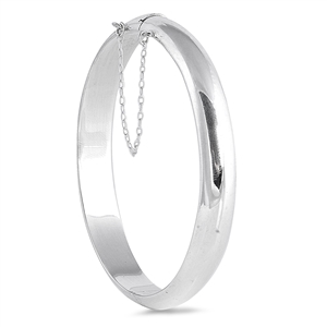 Silver Bangle Bracelet