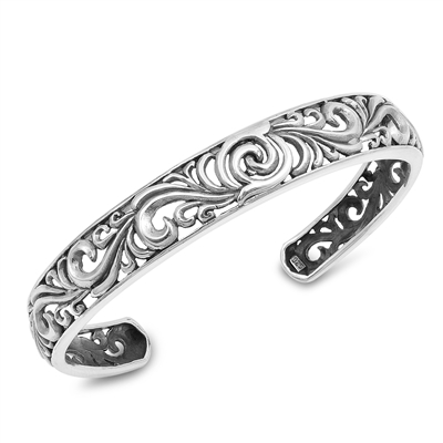Silver Bangle Bracelet