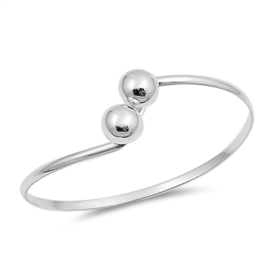 Silver Bangle Bracelet