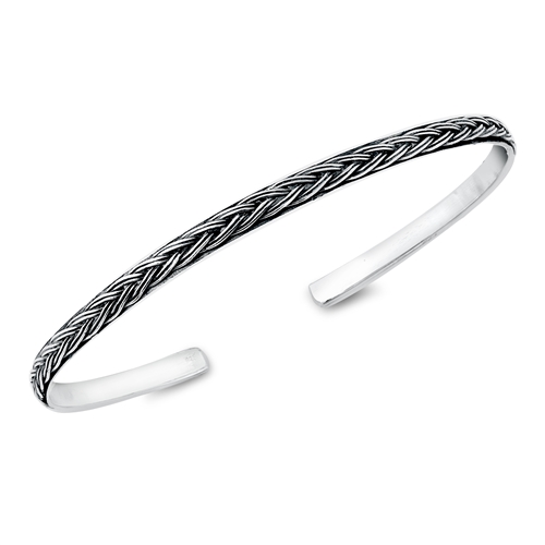 Silver Bangle Bracelet