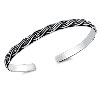 Silver Bangle Bracelet