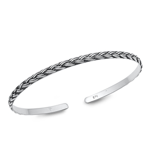 Silver Bangle Bracelet