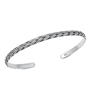 Silver Bangle Bracelet