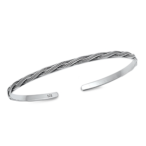 Silver Bangle Bracelet