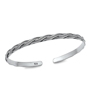 Silver Bangle Bracelet