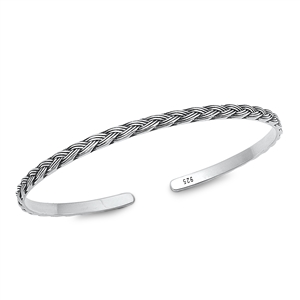 Silver Bangle Bracelet