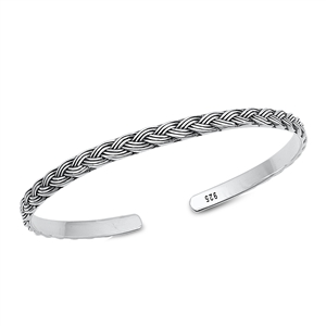 Silver Bangle Bracelet