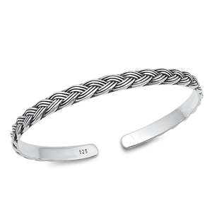 Silver Bangle Bracelet