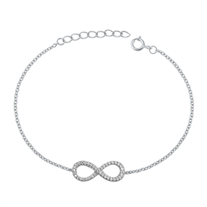 Silver Bracelet - Infinity