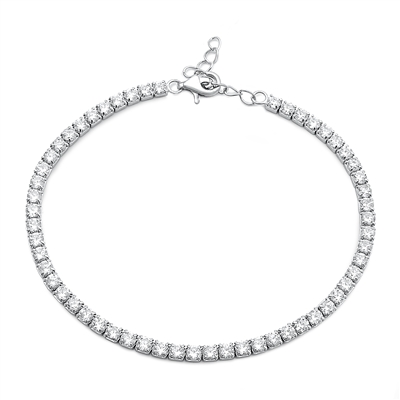 Silver CZ Bracelet