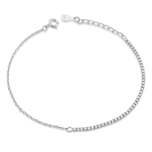 Silver CZ Bracelet