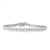 Silver CZ Tennis Bracelet