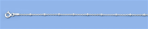 Silver Italian Bracelet - Satellite Chain