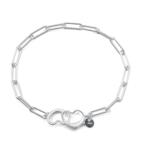 Silver Bracelet - Hearts